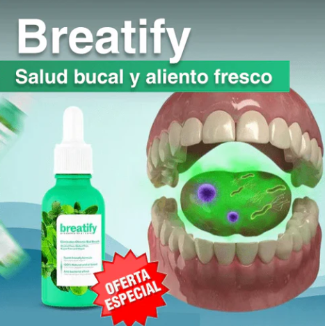 BREATIFY ᵀᴹ - GOTAS CONTRA EL MAL ALIENTO