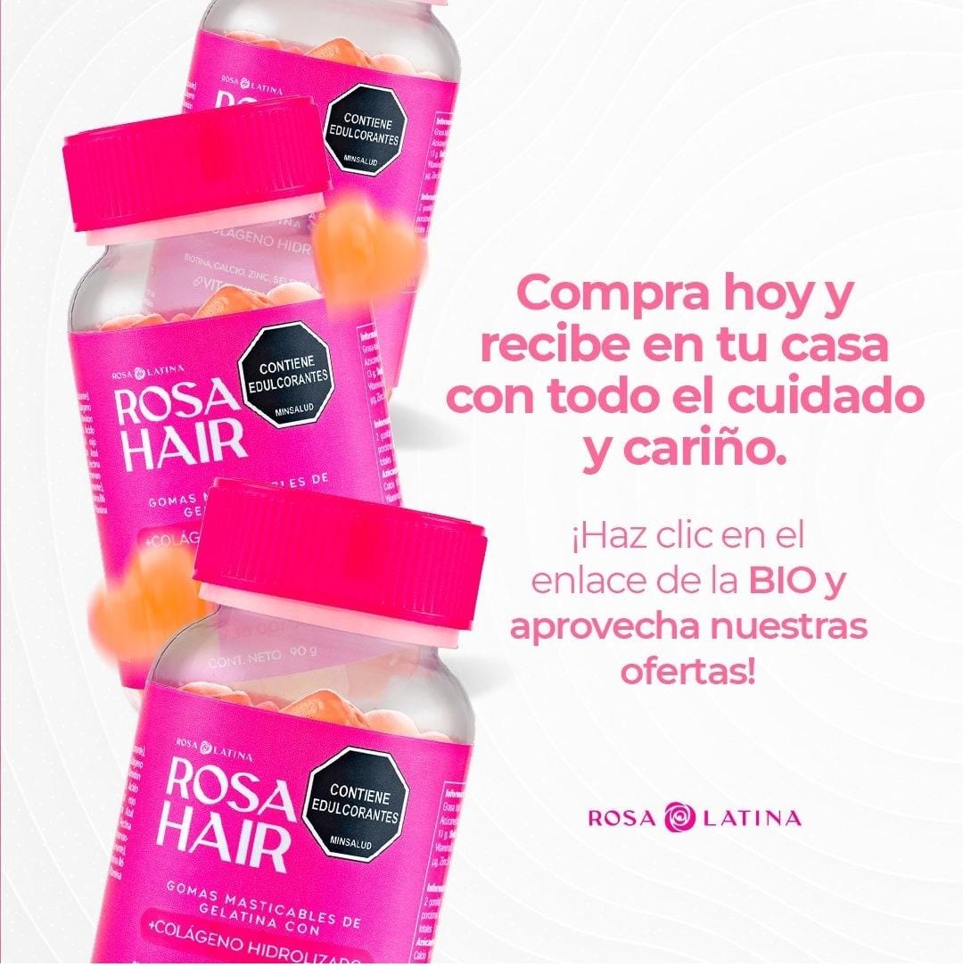 ROSA HAIR - Colágeno Hidrolizado