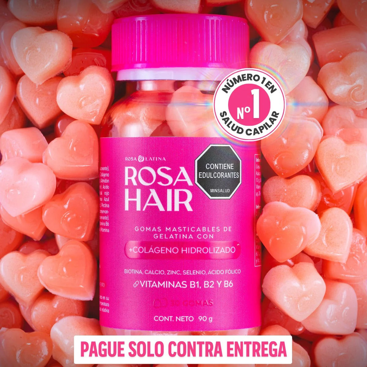 ROSA HAIR - Colágeno Hidrolizado