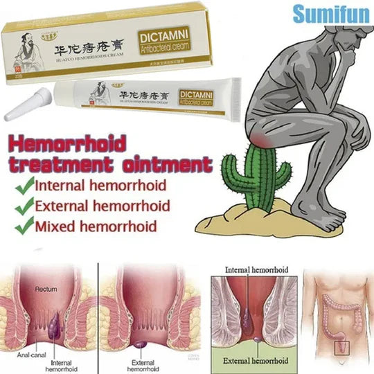 DICTAMNI-POMADA PARA ELIMINAR LAS HEMORROIDES