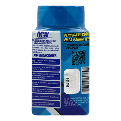 Quemador de Grasa MW Classic - Capsulas